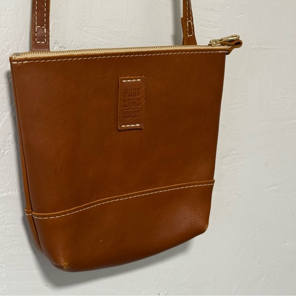 Portland Leather Festival Bag Crossbody Nutmeg - Picture 5 of 12